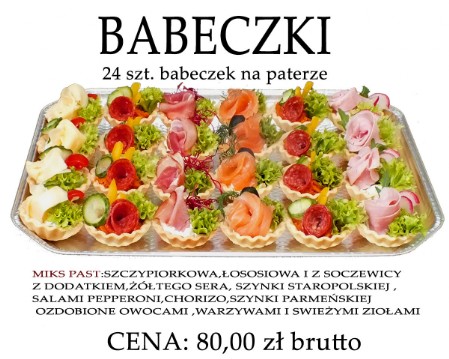 Babeczki pomidor catering Krakow