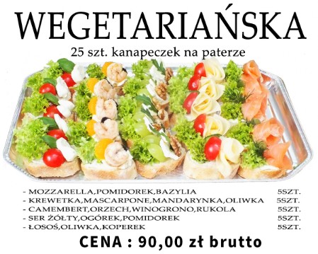 WEGETARIANSKA KANAPKI KOKTAJLOWE KRAKOW