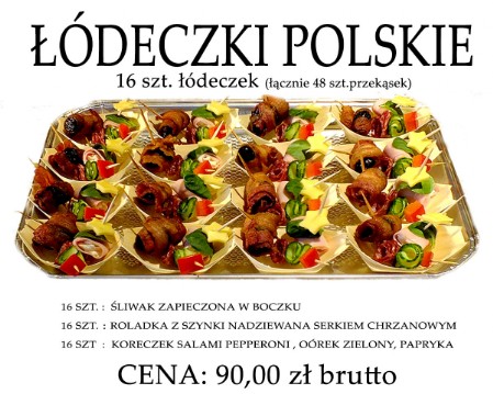 Lodeczki catering krakow