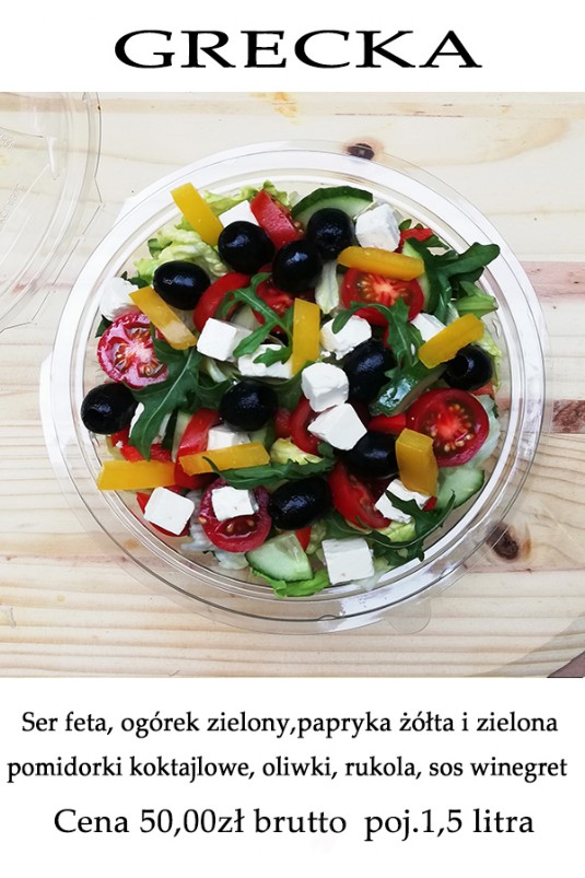Salatka grecka salatka grecka