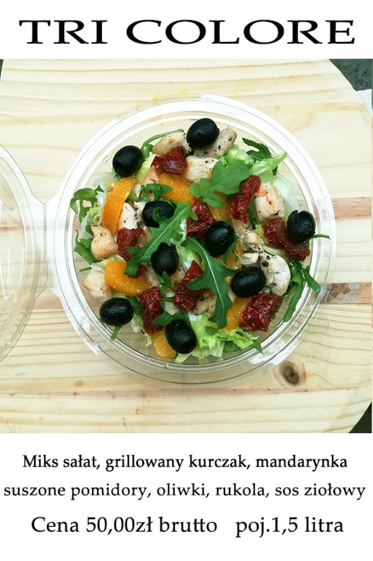 Salatka tri colore Salatka tri coloree